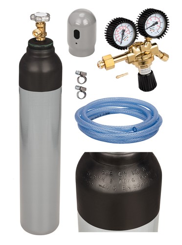 Nitrogen bottle full gas - bottle,